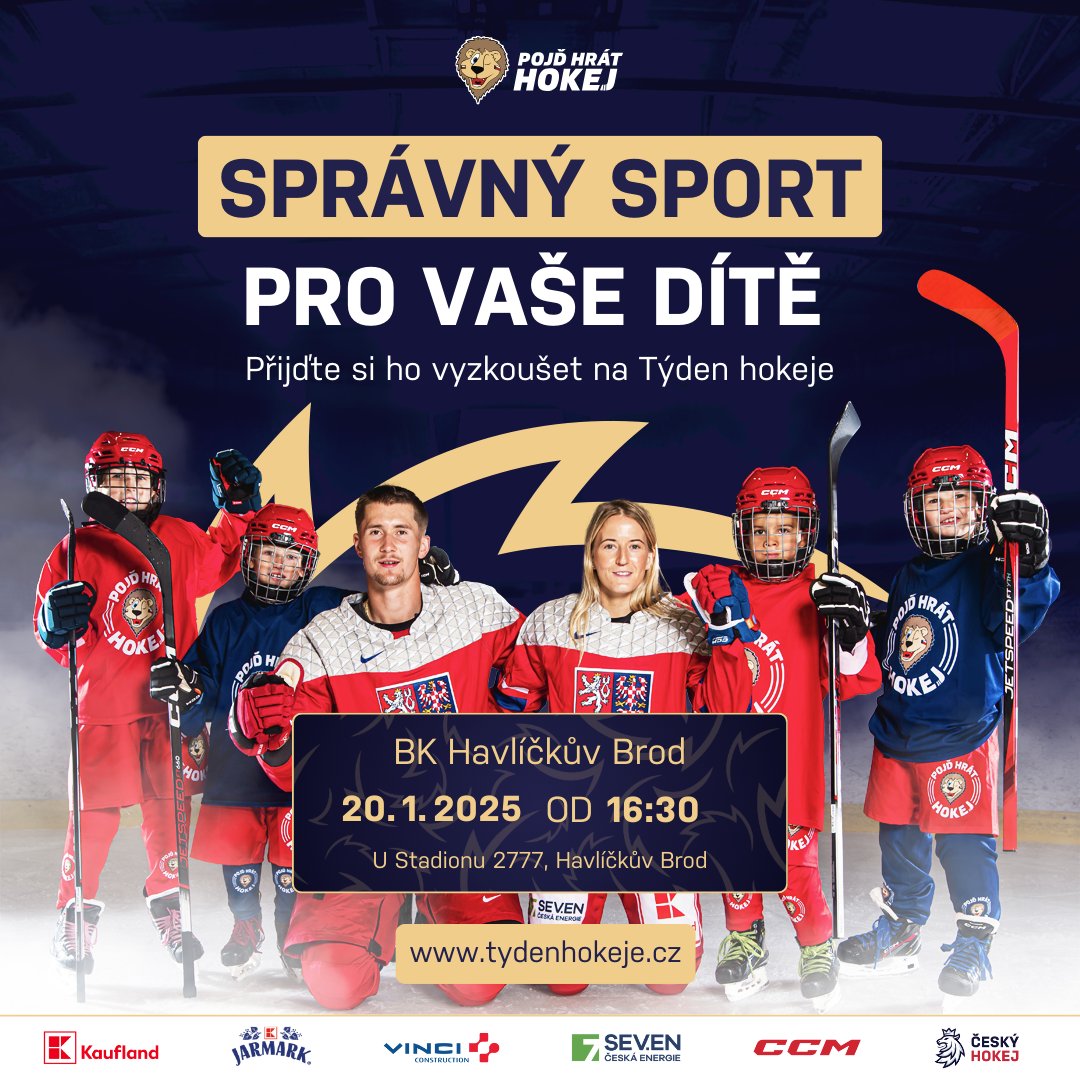 Přijďte v pondělí 20. ledna 2024 od 16:30 hodin s dětmi na nábor a užijte si spoustu hokejové zábavy. 🤩🏒

Více informací najdete na našem webu: bkhb.cz/clanek.asp?id=…