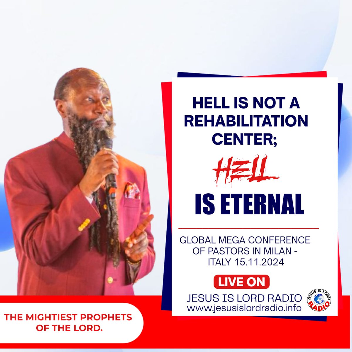 Gilbertmackibe's tweet image. Hell is real and Eternal. Whoever enters there stay eternally 
#HistoricMenengai7