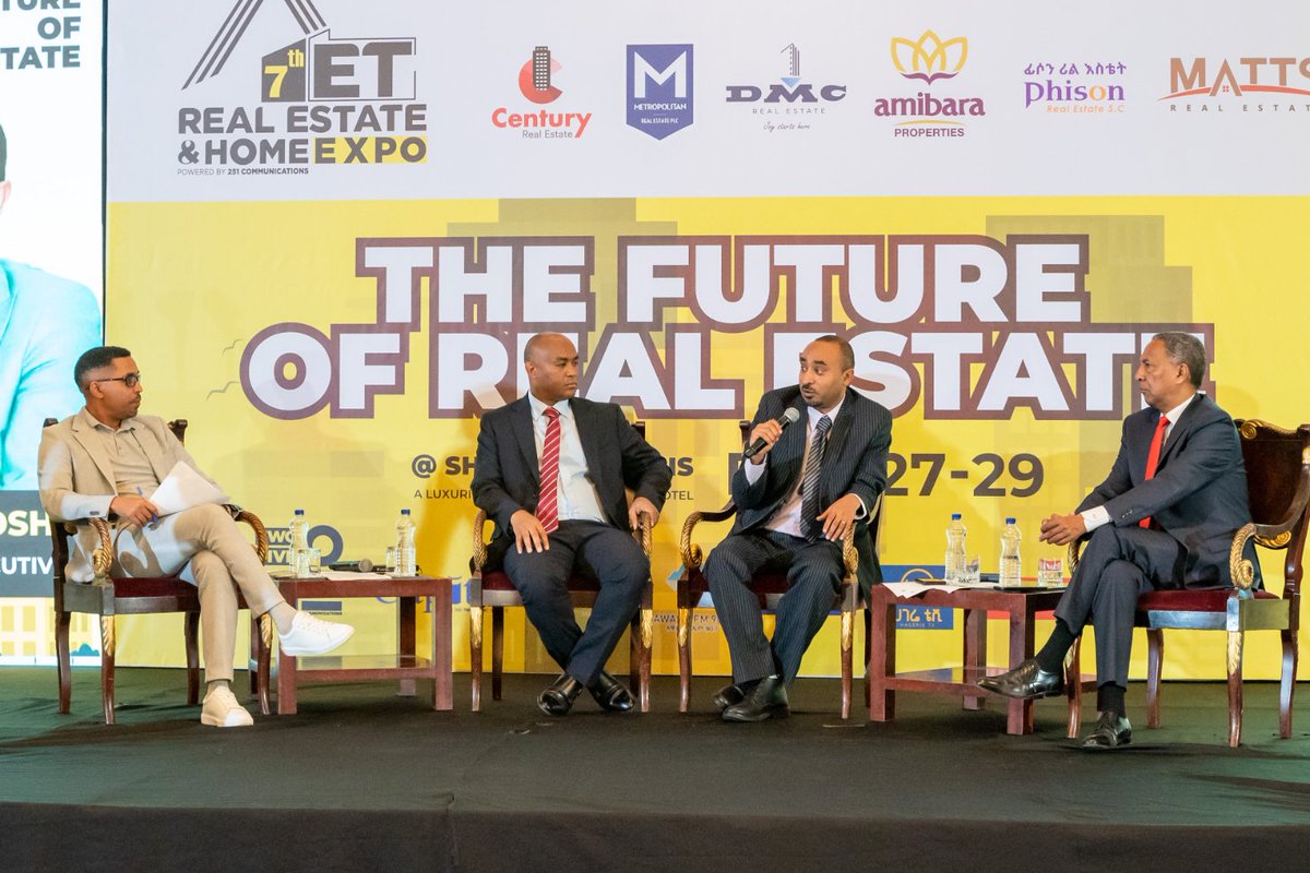 251Comms's tweet image. Day 1 of The Future of Real Estate expo was a success!  Big thanks to Mukemil Bedru, Zemedeneh Negatu, Assefa Sumoro and Tsegaye Moshe for the insightful panel.

See you on day 2!