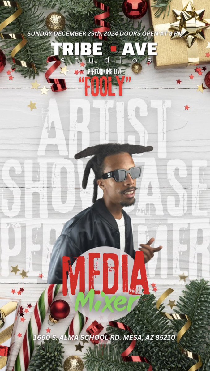 thefoolyguy's tweet image. #Arizona tap in Dec 29th catch my set @tribeavestudios