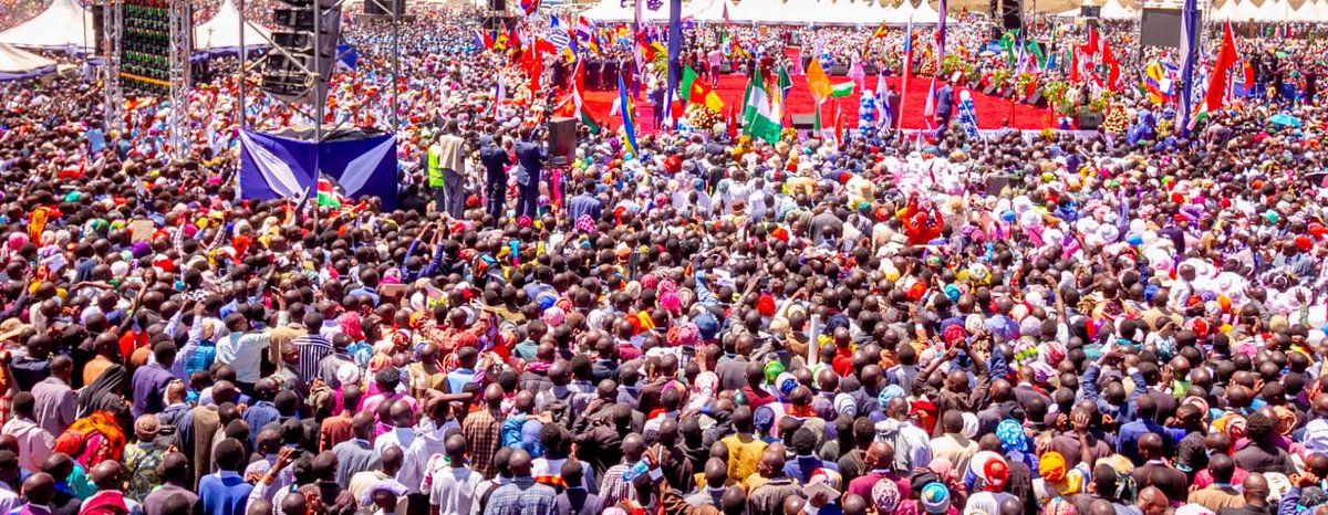 EVANGELISTABR1's tweet image. #HistoricMenengai7
O Mega Avivamento do Senhor será núclear em Menengai 7 !