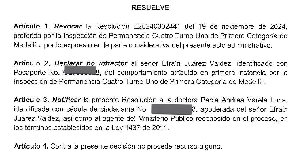 El VBAR CARACOL (@vbarcaracol) on Twitter photo 🚨Revocada la sanción de Efraín Juárez
👉La Secretaría de Seguridad de Medellín decidió revocar la multa para el técnico de Nacional
📻#ElVbarCaracol lunes a viernes de 2 a 4 pm por <a href="/CaracolRadio/">Caracol Radio</a> 🚨Revocada la sanción de Efraín Juárez
👉La Secretaría de Seguridad de Medellín decidió revocar la multa para el técnico de Nacional
📻#ElVbarCaracol lunes a viernes de 2 a 4 pm por <a href="/CaracolRadio/">Caracol Radio</a>