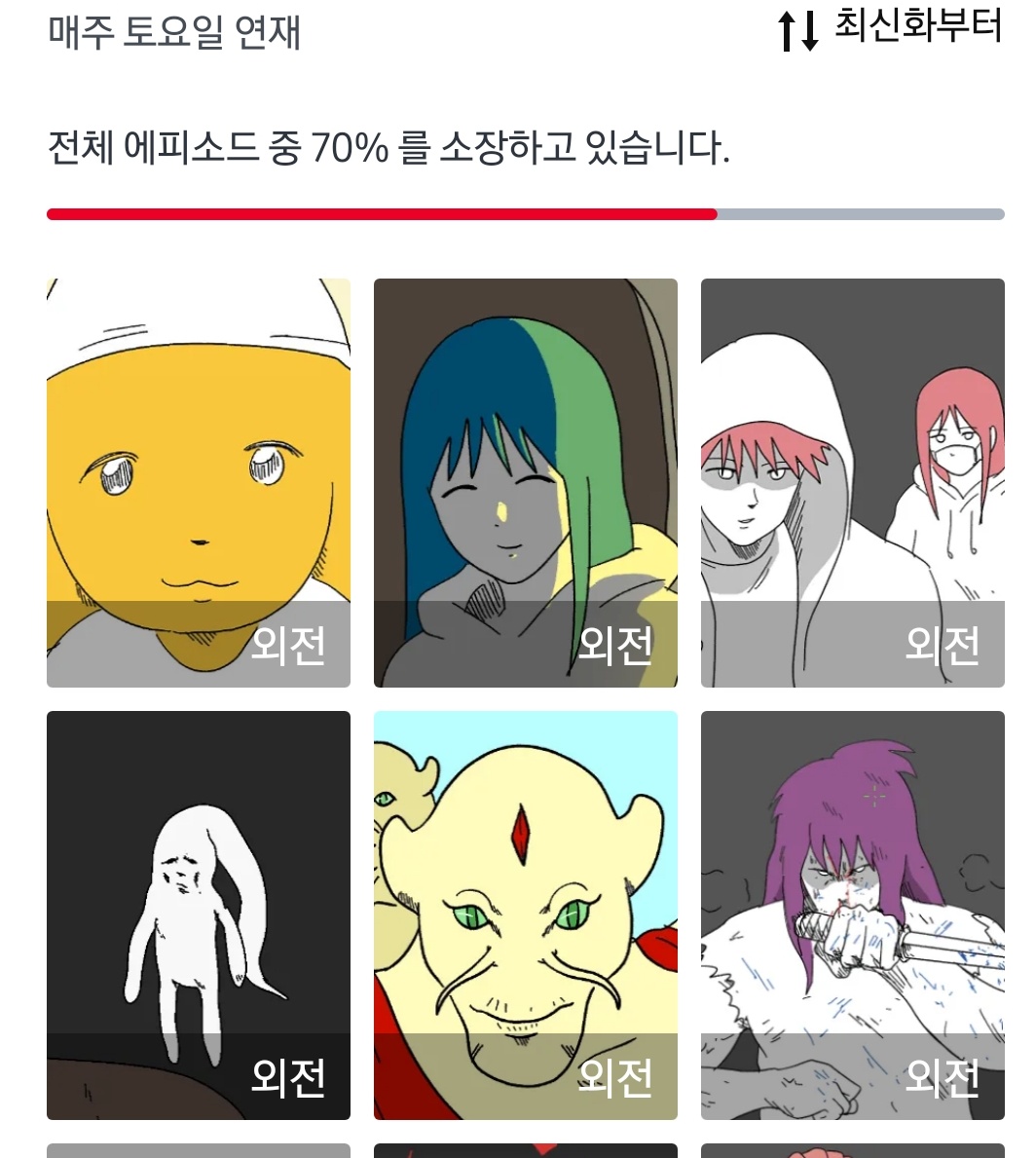 생각해보니까 다 완결나서 유료전환되면 얼마드는거지 136화(외전 10화까지 합칠시)면 1화부터 소장시 408코인이네 (약 72000원  상당...) 세상사람들 브구소 빨리 봐야해 지금이 기회야!!!! 엉덩국의 브리아노의 연구소 레진코믹스에서 무료회차 관람 가능합니다
