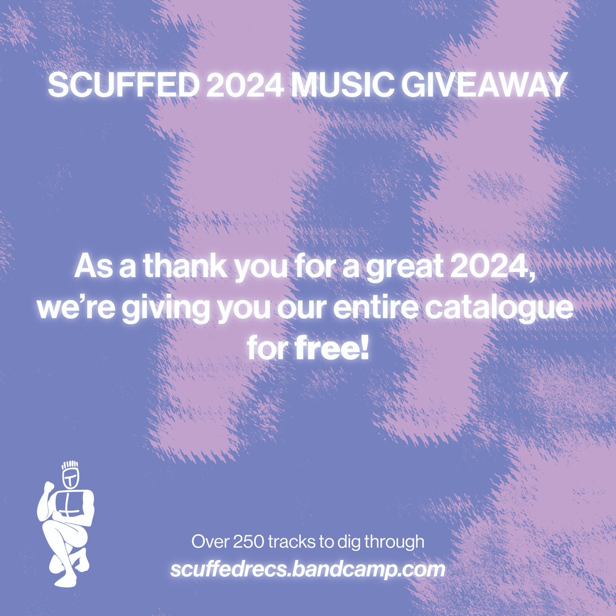 As a thank you for a great 2024, once again we’re running a Christmas giveaway on our entire back catalogue! Until Monday you can grab any release from on Bandcamp for whatever price you want 💪

scuffedrecs.bandcamp.com
