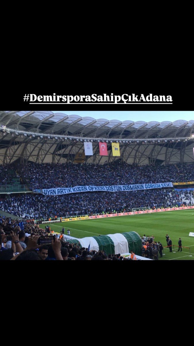 Köprüden önceki son çıkış! #DemirsporaSahipÇıkAdana