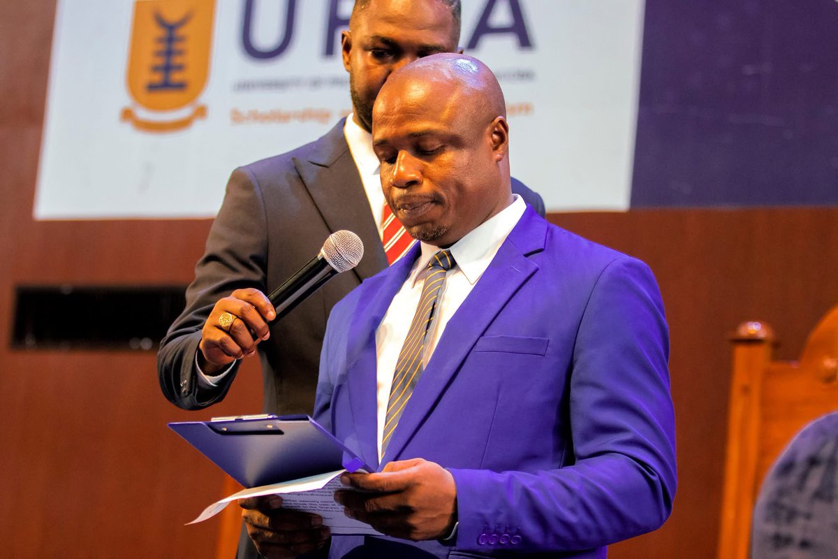 UpsaTimes's tweet photo. Professor John Kwaku Mensah Mawutor has officially assumed office as the Vice Chancellor of the University of Professional Studies, Accra (UPSA).

Congratulations 🎈🎉🎊 https://t.co/W8fjFF7Alt