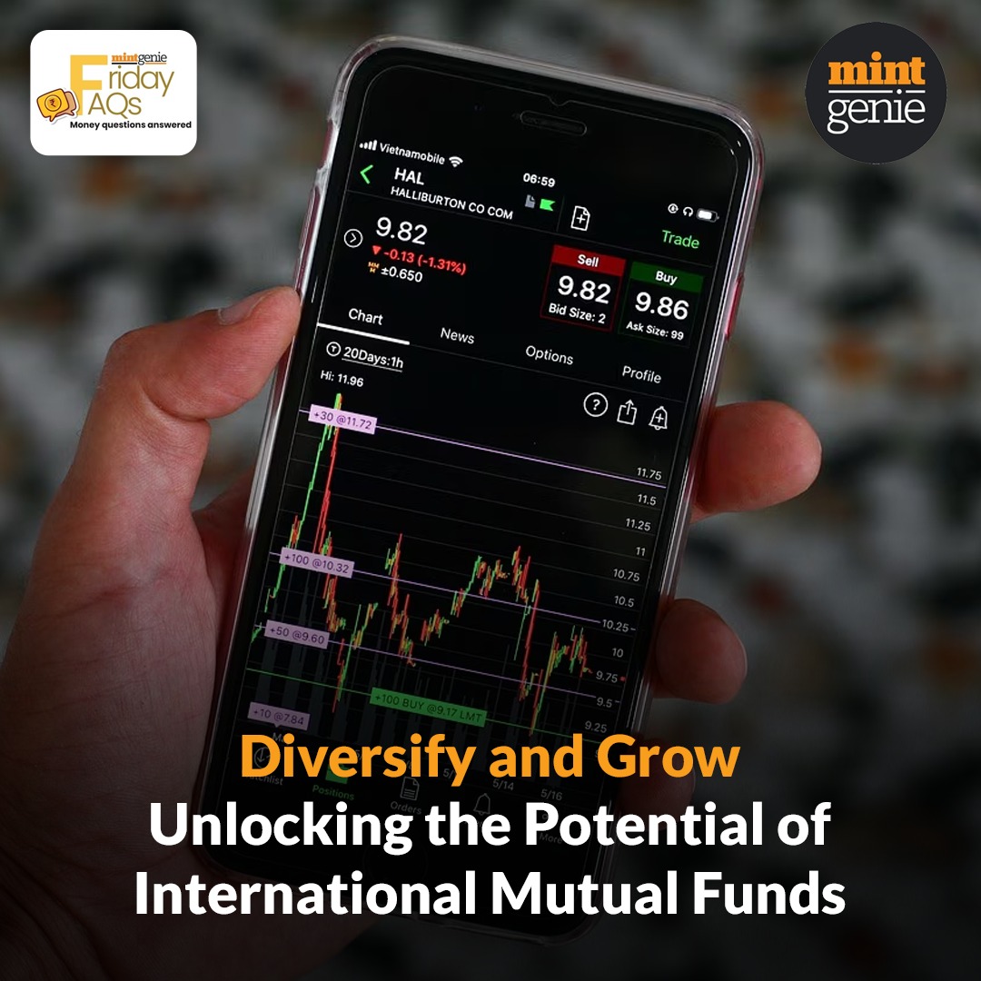 livemint's tweet photo. #MintGenie π§ | From currency diversification to professional management, discover why international mutual funds are a smart choice for your investment journey! π‘πΉ. Find out how to do it smoothly and efficiently. βοΈ
Check out our latest newsletter #FridayFAQs for all the details ποΈ
https://t.co/NGDJZt8pTI
#MutualFunds #InternationalMutualFunds #FinancialManagement #FinancialGoals