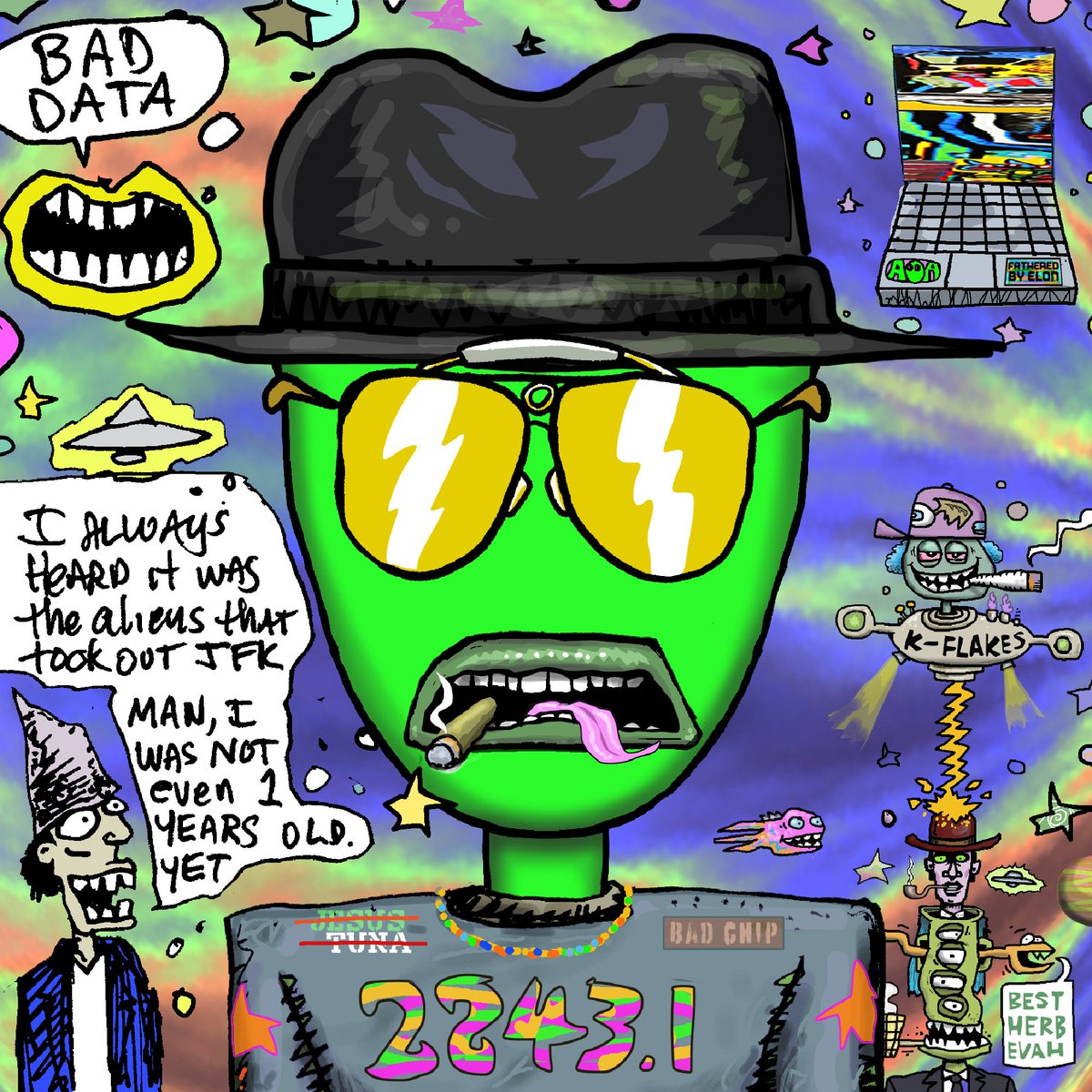 Alien Ordinal Artifacts (A👽A) tweet media