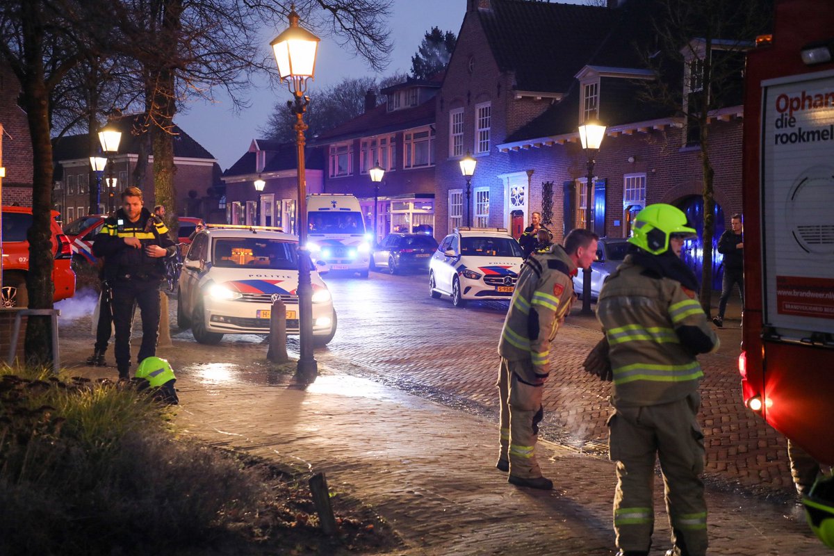 Brand in wooncomplex Scherpenzeel, verdachte aangehouden