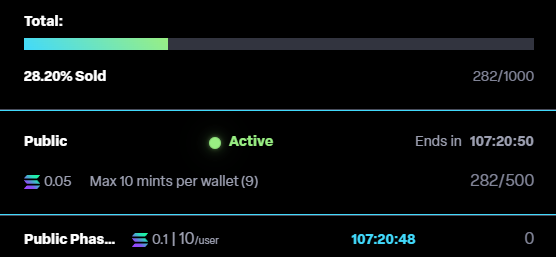 🚨4 DAYS LEFT UNTIL THE MINT PRICE INCREASE🚨

ALL PUPPET HOLDERS WILL RECIEVE 
200k Token Airdrop PER NFT, 
50k EXTRA PER VIP or TUX or PINK BG
when Sock Puppet Sellout

2 Games in Development!
Holders GET BOTH!!!
Sock City!
and <a href="/Kraken_Attack/">Kraken Attack!</a> 

Mint:
launchmynft.io/sol/8504
