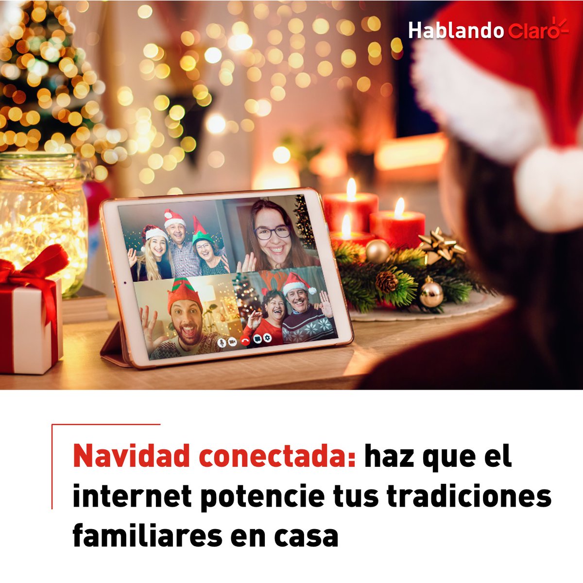 HablandoClaroPE's tweet image. 💻 En estas fiestas, la tecnología transforma las tradiciones de siempre en momentos únicos. Con @ClaroPeru, conecta generaciones, comparte recetas y crea recuerdos inolvidables. 🎁🎄Más detalles aquí 👉 cl4ro.pe/tradiciones #NavidadConectada #FullClaro