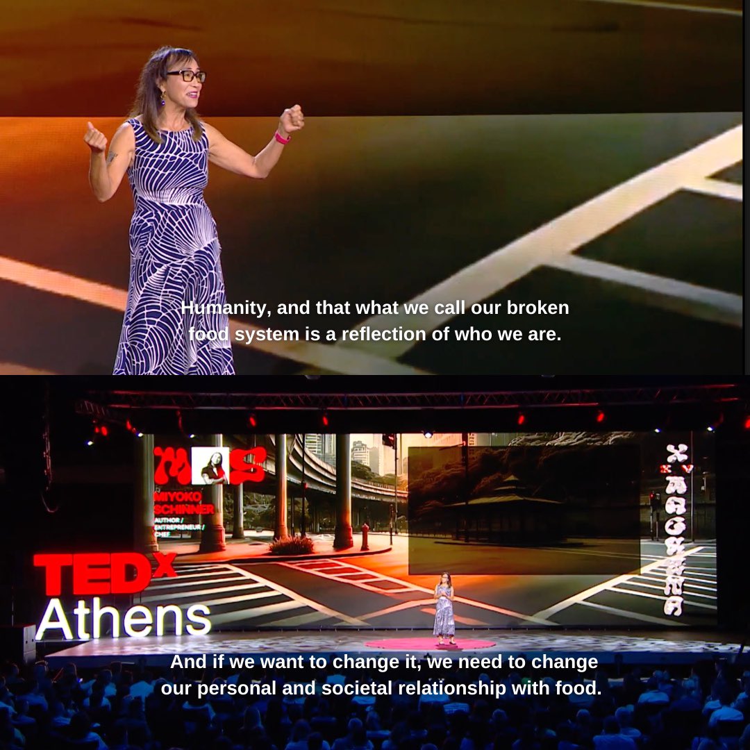 TEDxAthens (@tedxathens) on Twitter photo Care for some food for thought?
Η <a href="/MiyokoSchinner/">Miyoko Schinner</a> στο #TEDxAth μας προκαλεί να αναθεωρήσουμε τη σχέση μας με το φαγητό και να ανακτήσουμε την ανθρωπιά μας! 🌱
Δες την ομιλία της. 💡
#TEDxAthens #XMachina Care for some food for thought?
Η <a href="/MiyokoSchinner/">Miyoko Schinner</a> στο #TEDxAth μας προκαλεί να αναθεωρήσουμε τη σχέση μας με το φαγητό και να ανακτήσουμε την ανθρωπιά μας! 🌱
Δες την ομιλία της. 💡
#TEDxAthens #XMachina