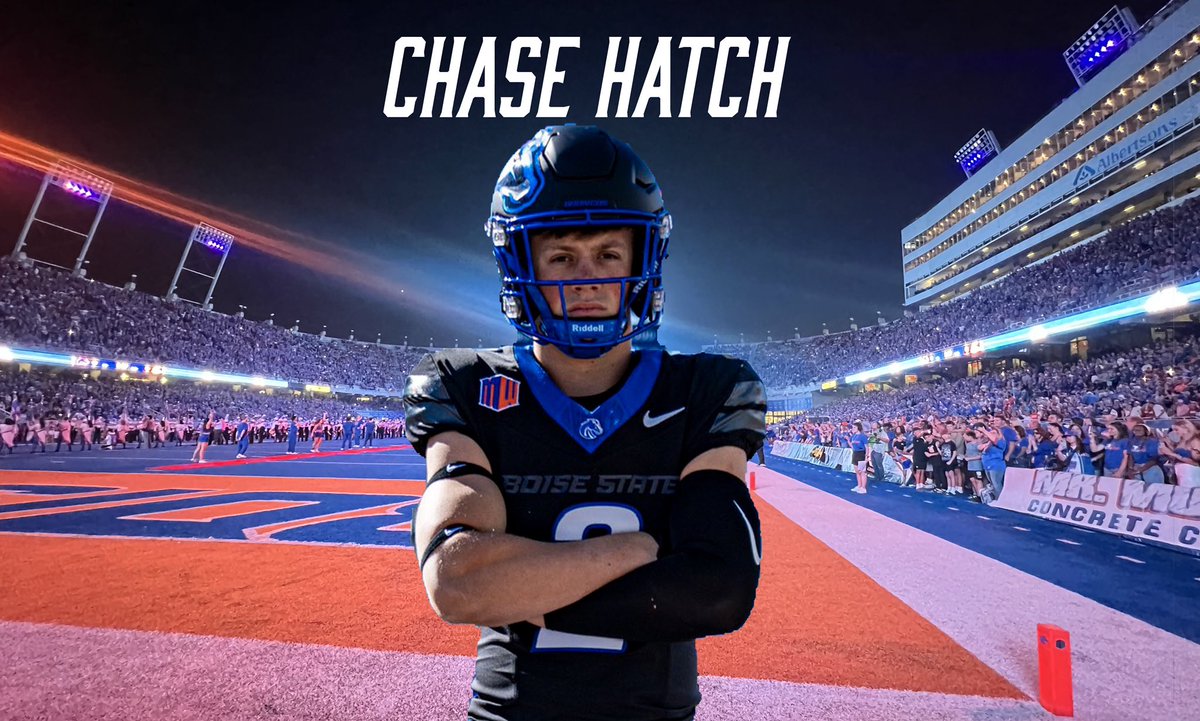 Bronco Bleymaier (@broncobleymaier) on Twitter photo Was joined by exciting future Bronco <a href="/ChaseHatch2025/">Chase Hatch</a> whose tape definitely has the fan base talking! Enjoy some of his highlights as well as our discussion about his transition to linebacker and journey to Boise State! #BleedBlue
Video belowπ₯β¬οΈ Was joined by exciting future Bronco <a href="/ChaseHatch2025/">Chase Hatch</a> whose tape definitely has the fan base talking! Enjoy some of his highlights as well as our discussion about his transition to linebacker and journey to Boise State! #BleedBlue
Video belowπ₯β¬οΈ