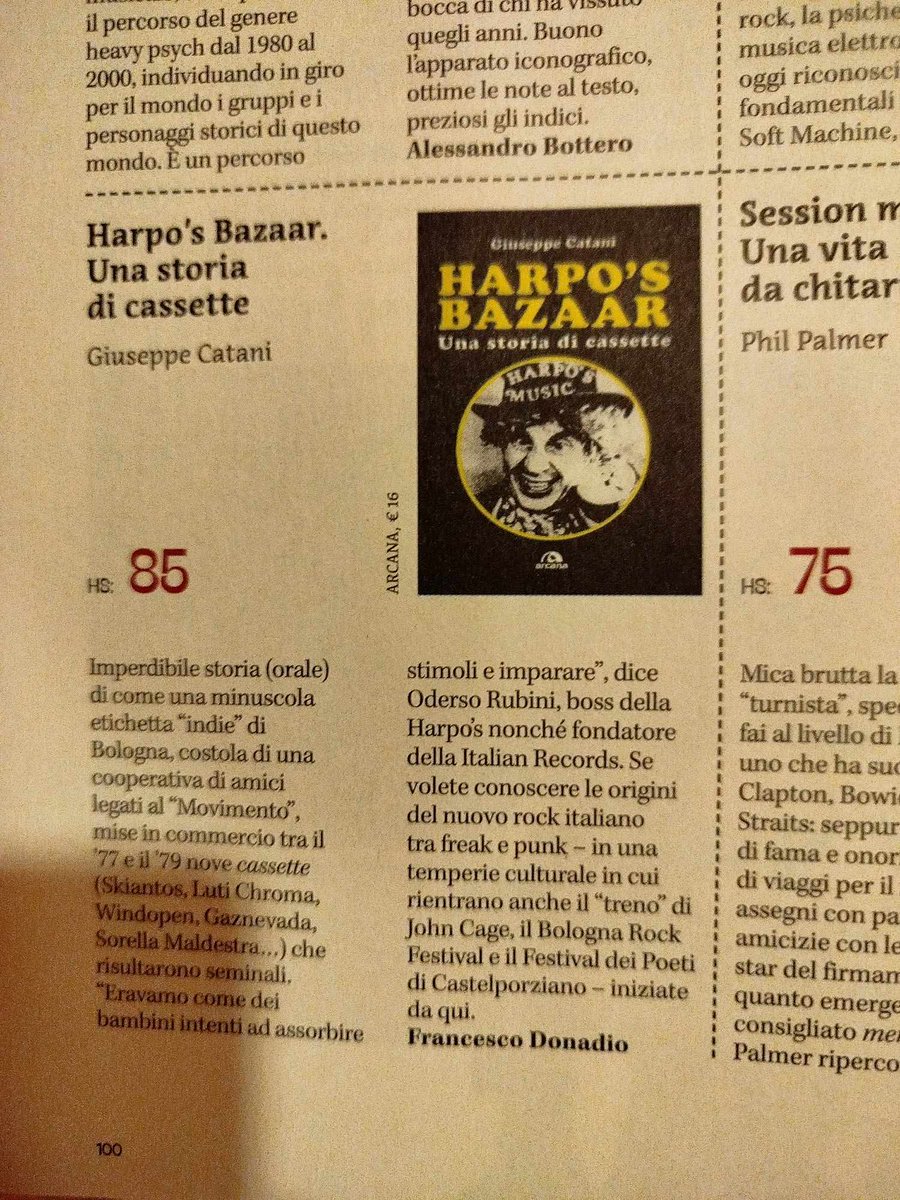 Gli 8 in stenografia, quando andavo a scuola, erano un'abitudine. Per il  resto, meglio stendere un velo pietoso. E comunque non ricordo di aver  mai preso un 8 e 1/2. Meglio tardi che mai. Grazie a <a href="/Franc_Donadio/">Francesco Donadio</a> e a #ClassicRockItalia. #Stonemusic #music #libri <a href="/ArcanaEdizioni/">Arcana Edizioni</a>