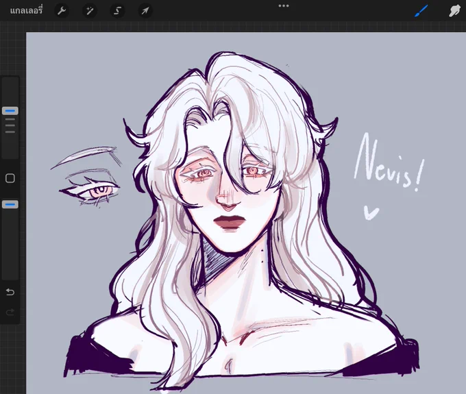 The Sad bride Spider-Widow yes, she is albinism woman
