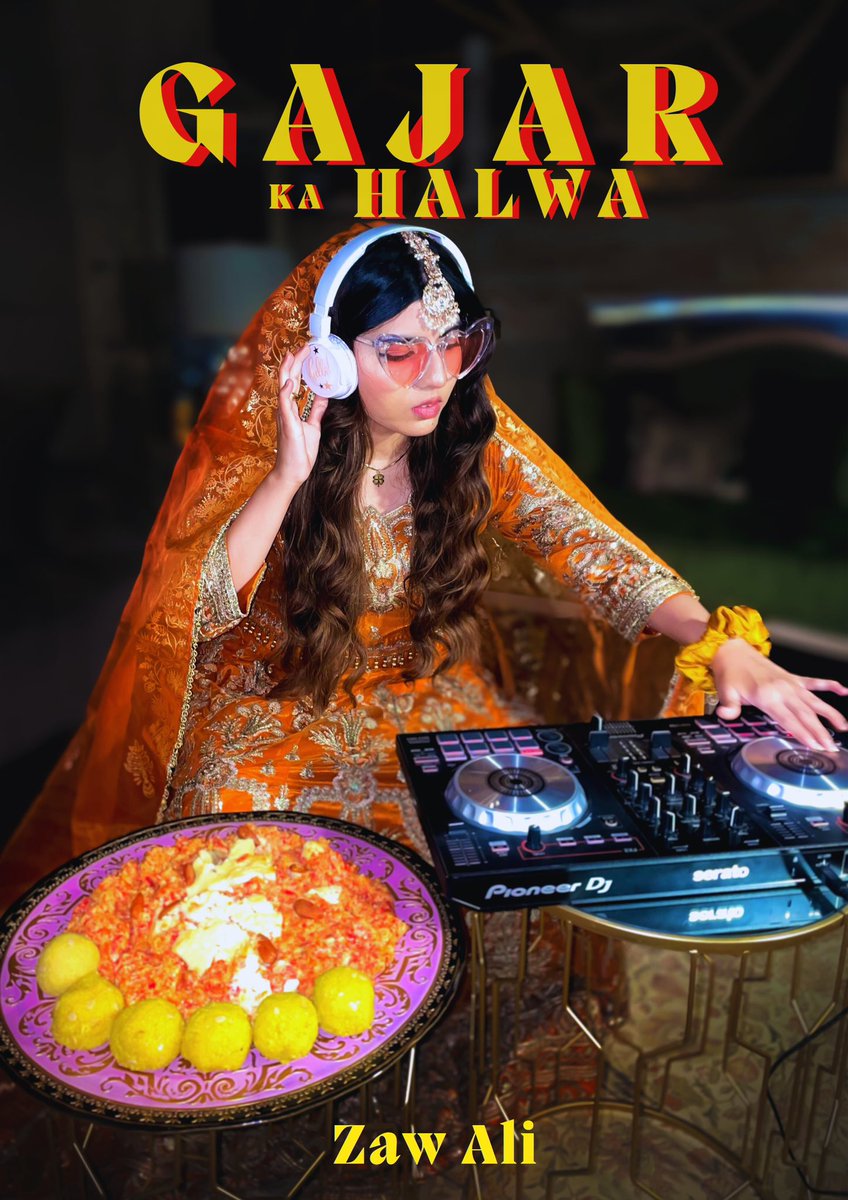 TheCodeOfZaw's tweet image. ‘GAJAR KA HALWA’ now ready to be served ⚡️🧡💃🪩🥕 - Streaming everywhere 🎧