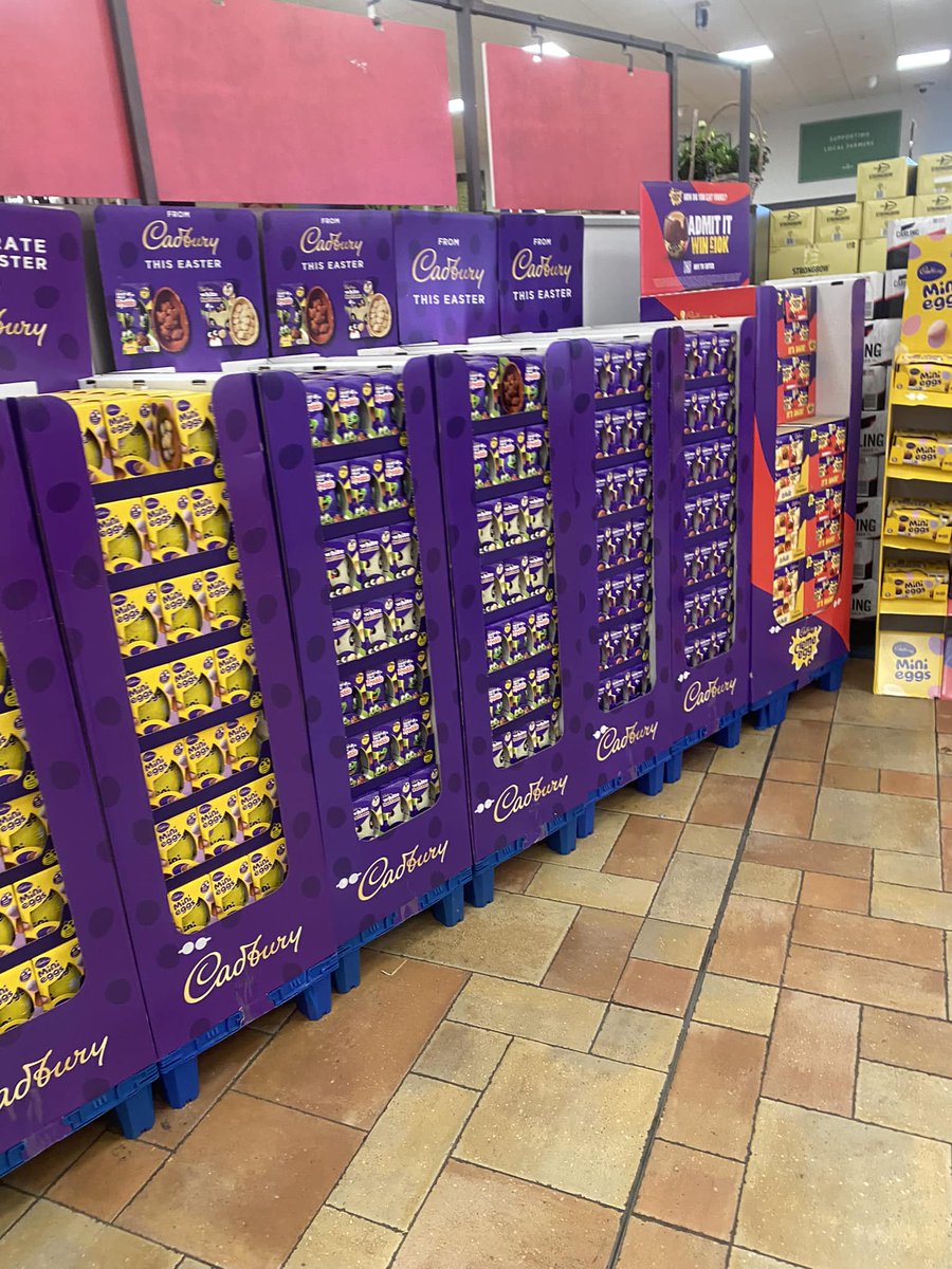 And on the third day of Christmas, <a href="/Morrisons/">Morrisons</a> supermarket started selling...... Easter eggs!!! Really??? Maybe they should concentrate on getting #Christmas right for their customers before they try to cash in on the next Christian festival, in nearly 4 months time....!!