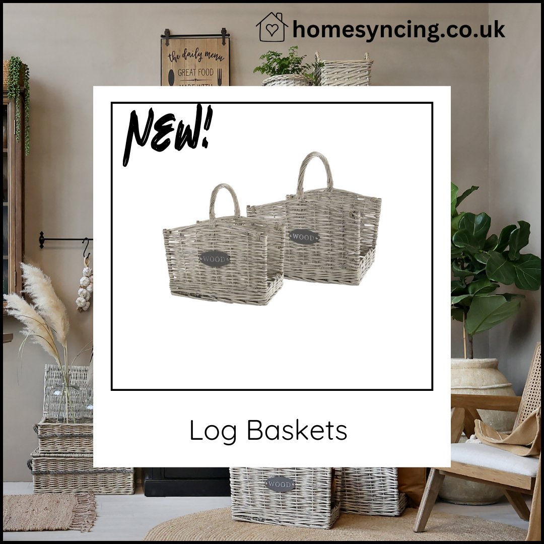 homesyncing's tweet image. New!  Just Added:
French Basket with handles. Set of Two.
Natural Finish Material: Willow
homesyncing.co.uk/Log-Basket-wit…
#logbasket #logstorage #homedecor #homeaccessories #homestyling #fireside #firesideaccessories #homefire #fireplace #baskets #frenchbaskets #willowbaskets