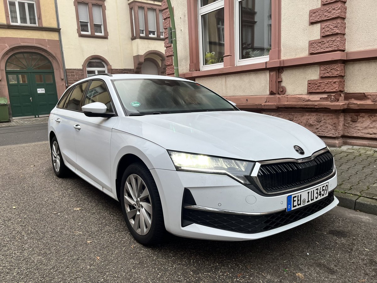 Mer_BDR's tweet image. 入籍からの🇩🇪新婚旅行！
念願のSkoda Octavia でアウトバーン楽し〜