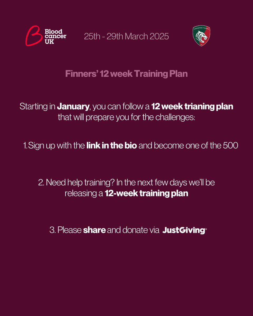 Please repost, join and donate. 

Become one of the 500 and join a team determined to give those children living with <a href="/bloodcancer_uk/">Blood Cancer UK</a> a voice. 

Link to join and donate, below. 

Thank you ❤️