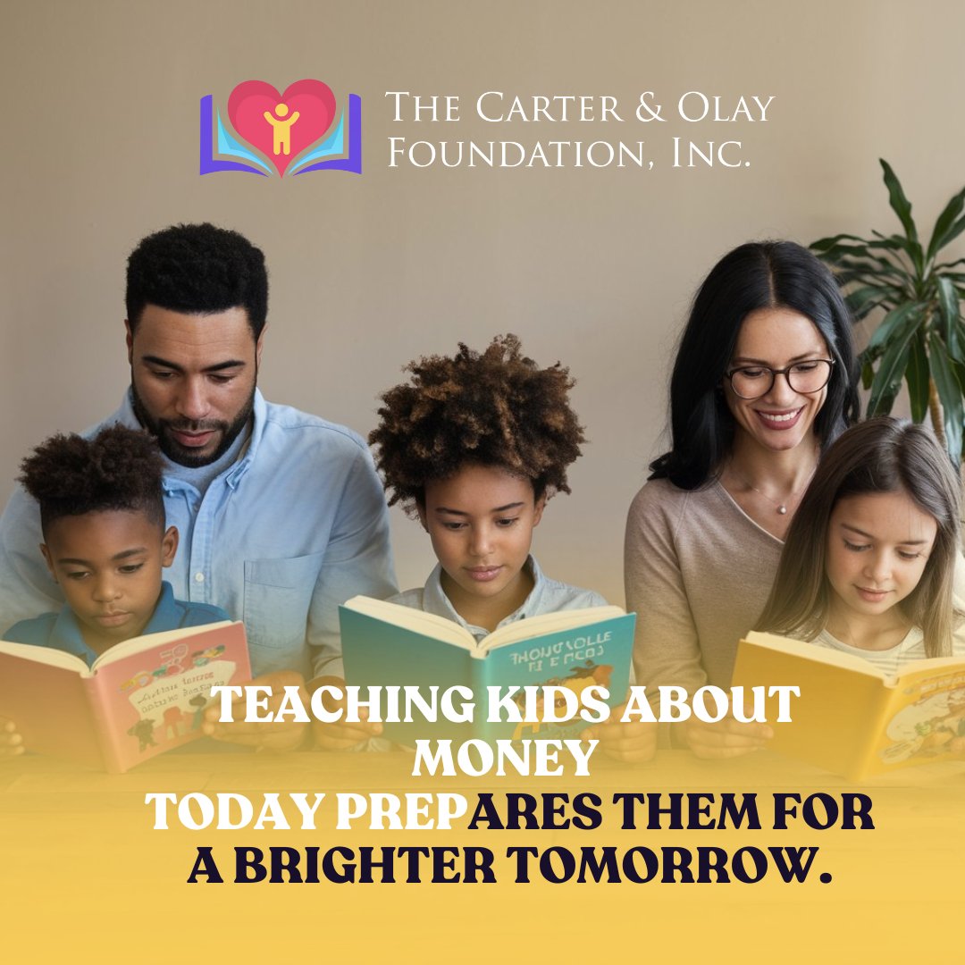 TCOFoundation1's tweet image. 💡 Teaching Kids About Money Today Prepares Them for a Brighter Tomorrow! 🌟
Building these habits early sets them up for success and financial confidence! 💰✨