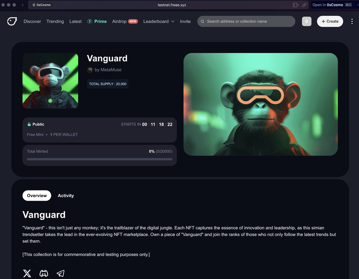 bleverxyz's tweet photo. 🚨 Unbelievable. Our competitor, @FreeePrime, straight-up copied our frontend code and design.

See the clone: https://t.co/Leqiemyzwp

Call it out here: https://t.co/9Sde8IGJpi

This is beyond messed up from someone who is supposed to be trusted with your NFT launch. https://t.co/mwlIii3ryq