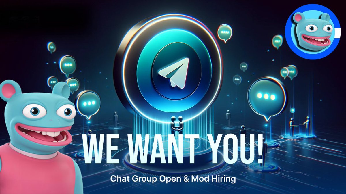 3dbrett's tweet image. 🚀#BRETT3D is HIRING!🚀
We&apos;re looking for dedicated Telegram moderators! 💬✨ Get paid daily in $BRETT3D based on your performance. Ready to help our community soar? 🌕 Join us now! 🚀

💸 Visit our Telegram at t.me/brett3d and ask for CRISPR!
#Crypto #ModeratorsWanted