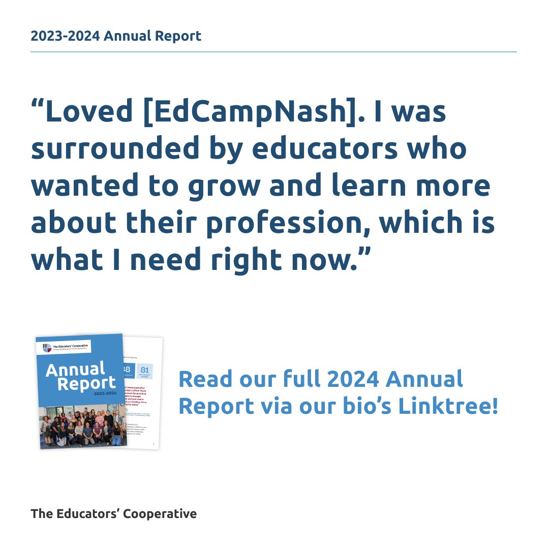 EducatorsCooperative tweet media