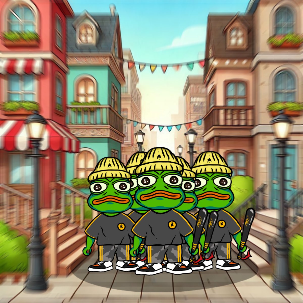 Blockchain tech ensures your Pepe is secure, transparent, and uniquely yours. No one else can claim your Pepe’s identity.