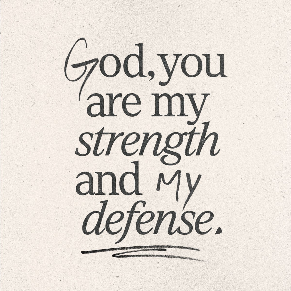 YouVersion's tweet image. “Surely God is my salvation; I will trust and not be afraid. The Lord, the Lord himself, is my strength and my defense; he has become my salvation.” - Isaiah 12:2 NIV