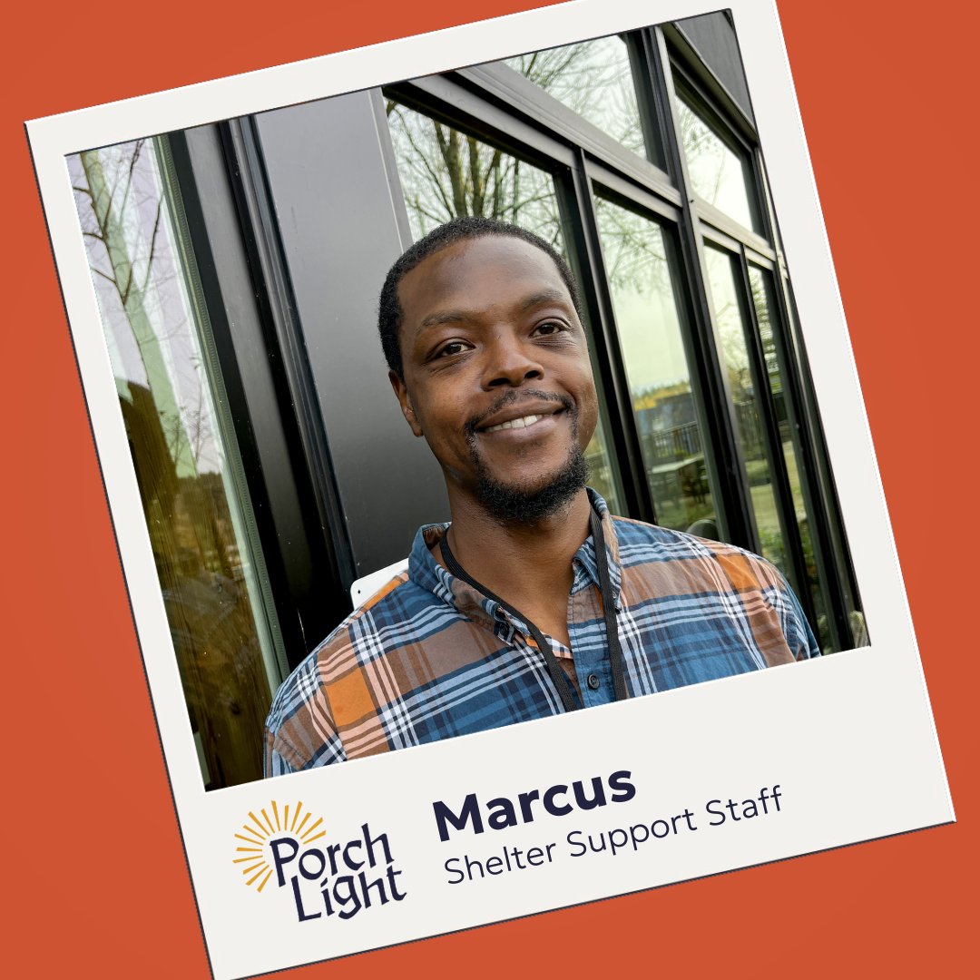 Porchlight (@porchlightcares) on Twitter photo As we welcome more guys in from the cold, we couldn't be more delighted to have Marcus join our shelter staff at PorchLight to bring more resources and support to the men we serve. As we welcome more guys in from the cold, we couldn't be more delighted to have Marcus join our shelter staff at PorchLight to bring more resources and support to the men we serve.