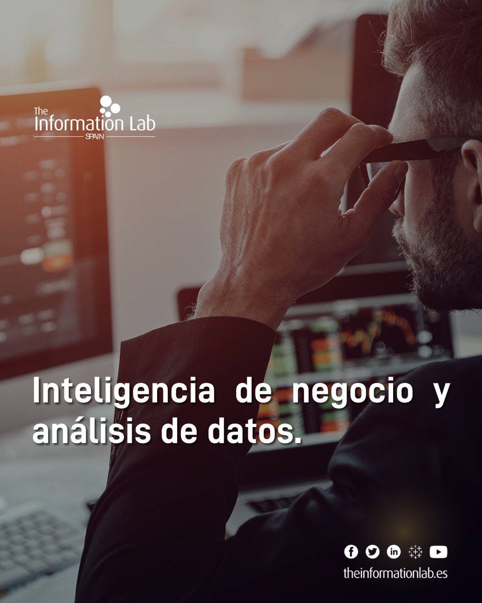En The Information Lab desarrollamos y apoyamos a las empresas en proyectos de Business Intelligence, desde la Integración de Datos a la Analítica Visual, con un enfoque en tecnologías Self-Service para la gestión autónoma de datos.
#businessintelligence #bigdata #data