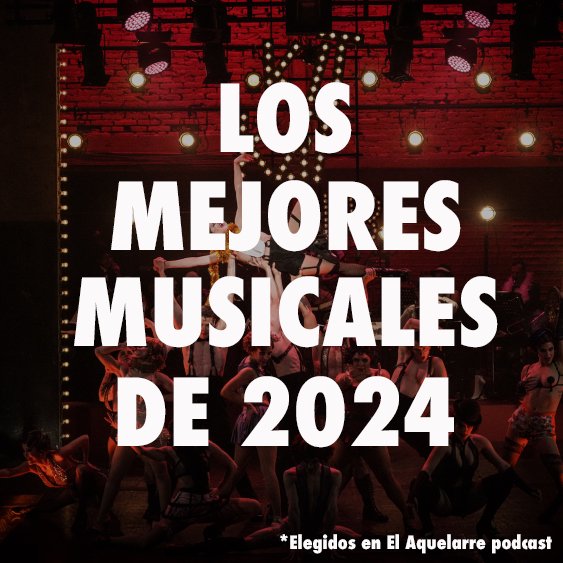ElAquelarre_'s tweet photo. ¡Ya está arriba nuestro especial de fin de año del podcast donde @iv_moony @edresenateatro y Mariana Medina eligen las Mejores Obras y Musicales de 2024!
Youtube: https://t.co/WQD9c8e8AS
Spotify: https://t.co/wZhd7DWVZi
iTunes: https://t.co/SnTbw8tVgF https://t.co/fDQpX5eTMr