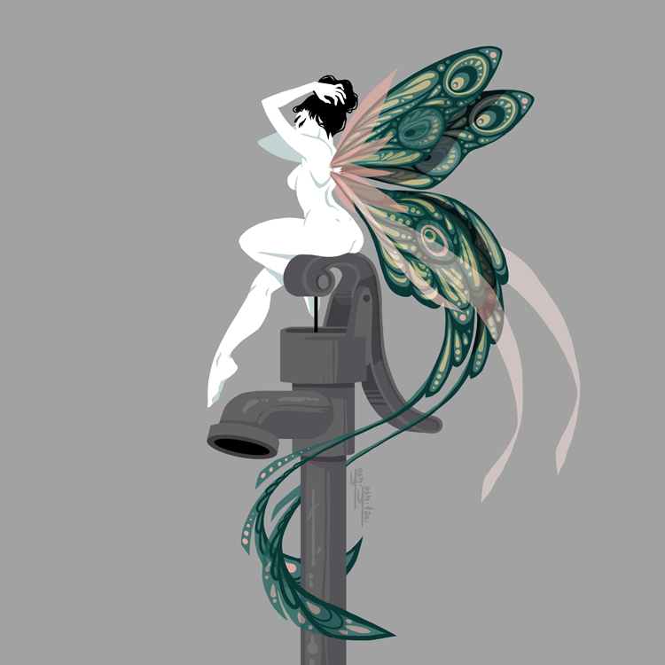 Yoshi Yoshitani working on an Oracle Deck tweet media