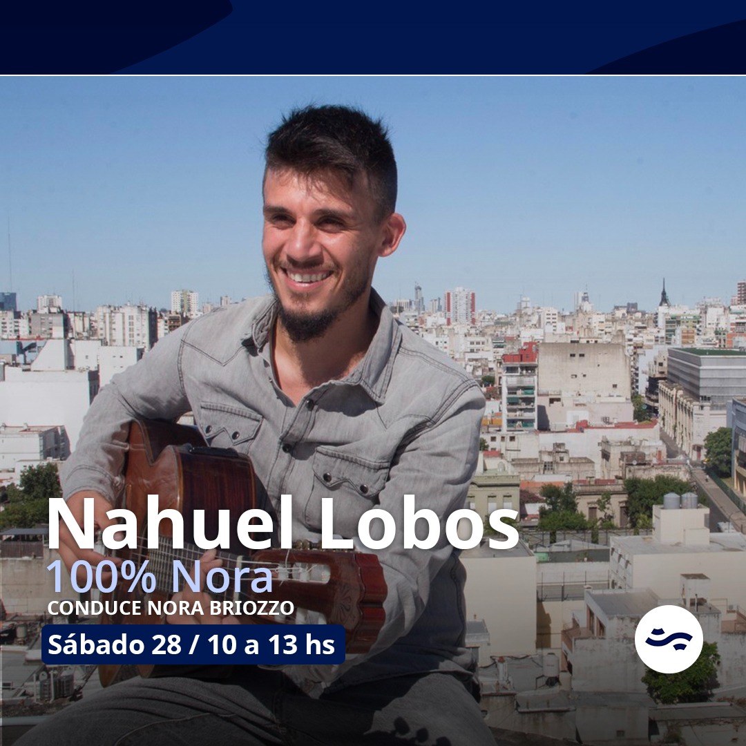 El bandoneonista Walter Ríos, la actriz <a href="/PMoralesok/">Paula Morales</a> y el cantautor <a href="/NahuelLobos/">Nahuel Lobos</a> visitan #TuRadio

100% Nora, con <a href="/norabriozzo/">Nora Briozzo</a> y equipo
🗓Sábado 28, 10h
📻AM870
💻📱radionacional.com.ar

<a href="/NacionalAM870/">Radio Nacional AM 870</a>