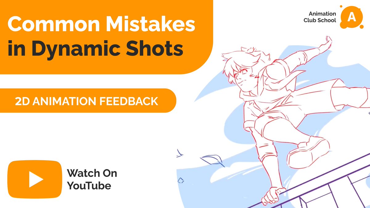 AnimClubSchool's tweet image. Ready to take your animation to the next level? Join Edward Kurchevsky on January 3 at 17:00 UTC for Master dynamic shots! Part 2!
Registration: campus.animationclub.school/stream2D_dynam…

#howtoanimate #Animationtutorial #animationcourse #animationart #2danimation #animationbasics