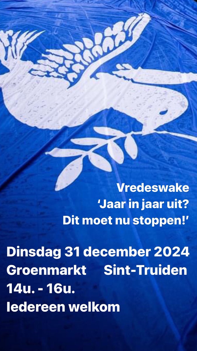 Breng je vrienden mee? #vrede #vredeswake #peace