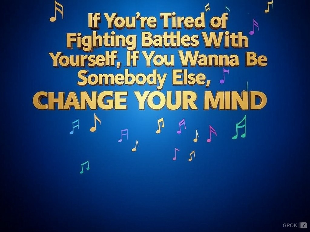 AamazonianQueen's tweet image. Music can heal the soul, and the lyrics at times provide great wisdom 💚💙

#SisterHazel #ChangeYourMind

Image by @grok