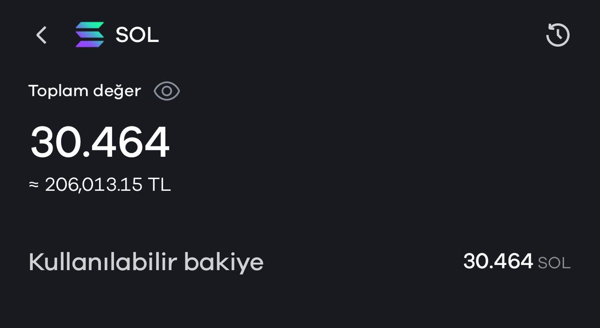 cryptoragnars's tweet photo. Sepetimize 30 Adet $SOL ekledik

Maliyet: 186$

#sol #eth #btc https://t.co/vqP5FRw7mY