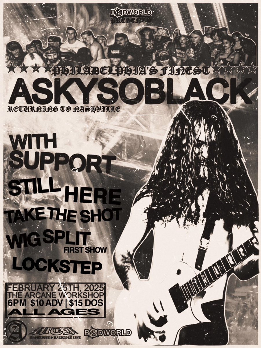 LOCKSTEP (@lockstepnoise) on Twitter photo ANOTHER NASHVILLE JOINT ON 2/25 ANOTHER NASHVILLE JOINT ON 2/25