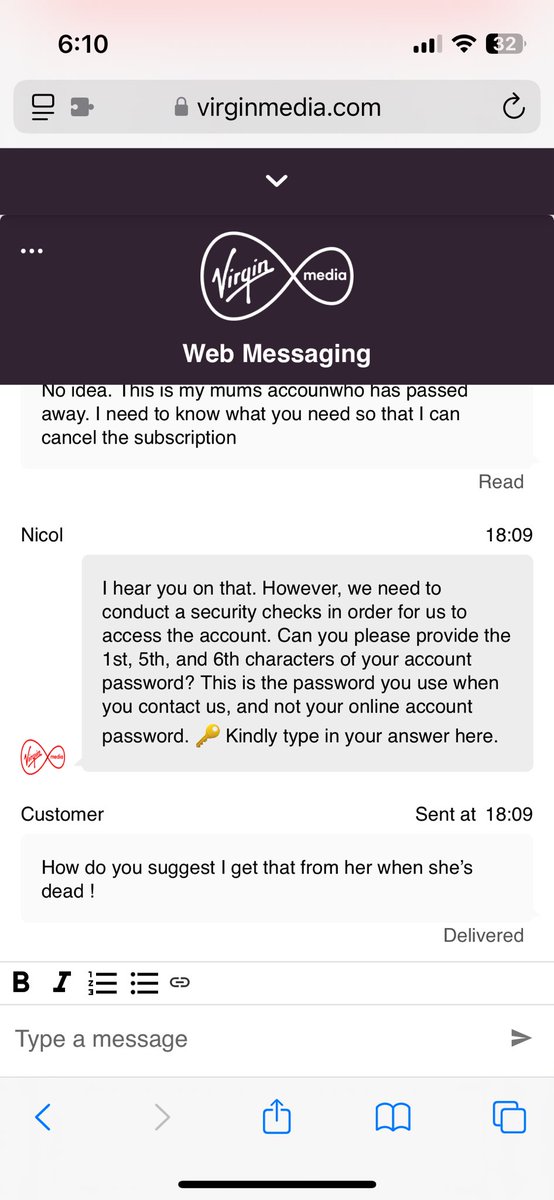 Melsey2's tweet photo. @virginmedia h https://t.co/MMQoip7Gkq