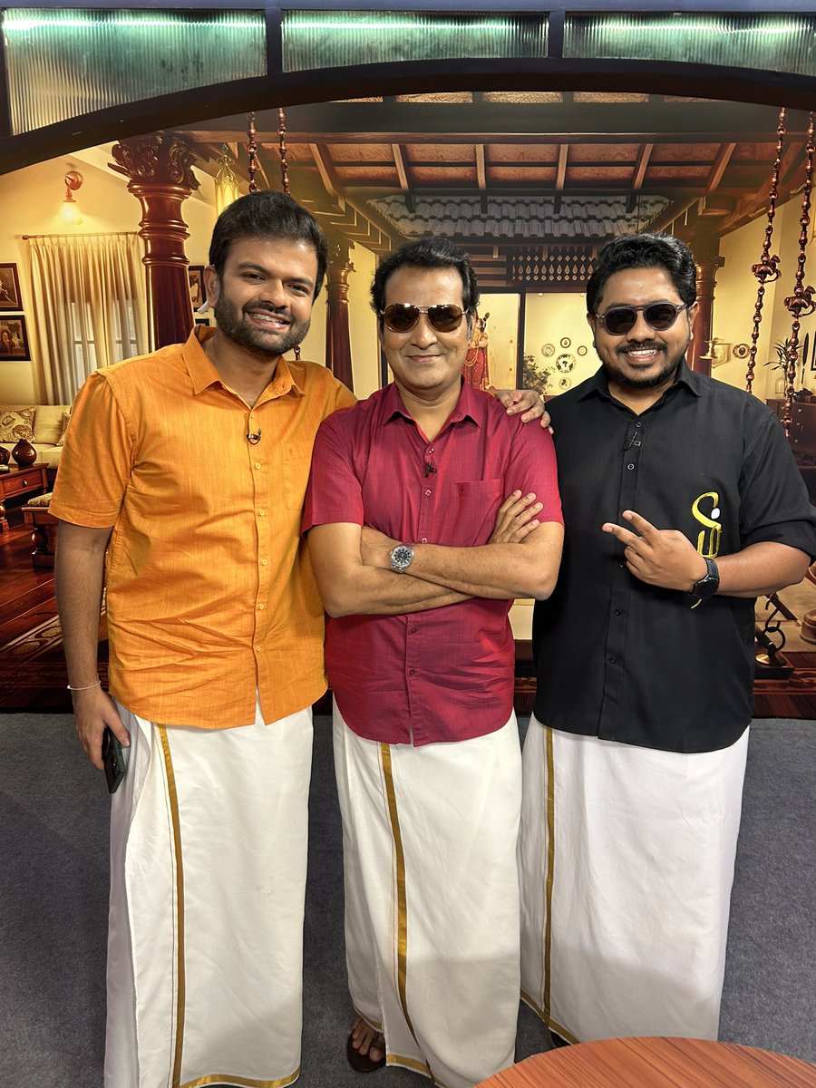 T.N. Raghu @ TNR (@tnrags) on Twitter photo Such a pleasure calling the game with these two gents, <a href="/VishnoW/">Vishnu Hariharan</a> & <a href="/SonofDhavamani/">Gowtham s/o Dhavamani</a> 💙💙 Such a pleasure calling the game with these two gents, <a href="/VishnoW/">Vishnu Hariharan</a> & <a href="/SonofDhavamani/">Gowtham s/o Dhavamani</a> 💙💙