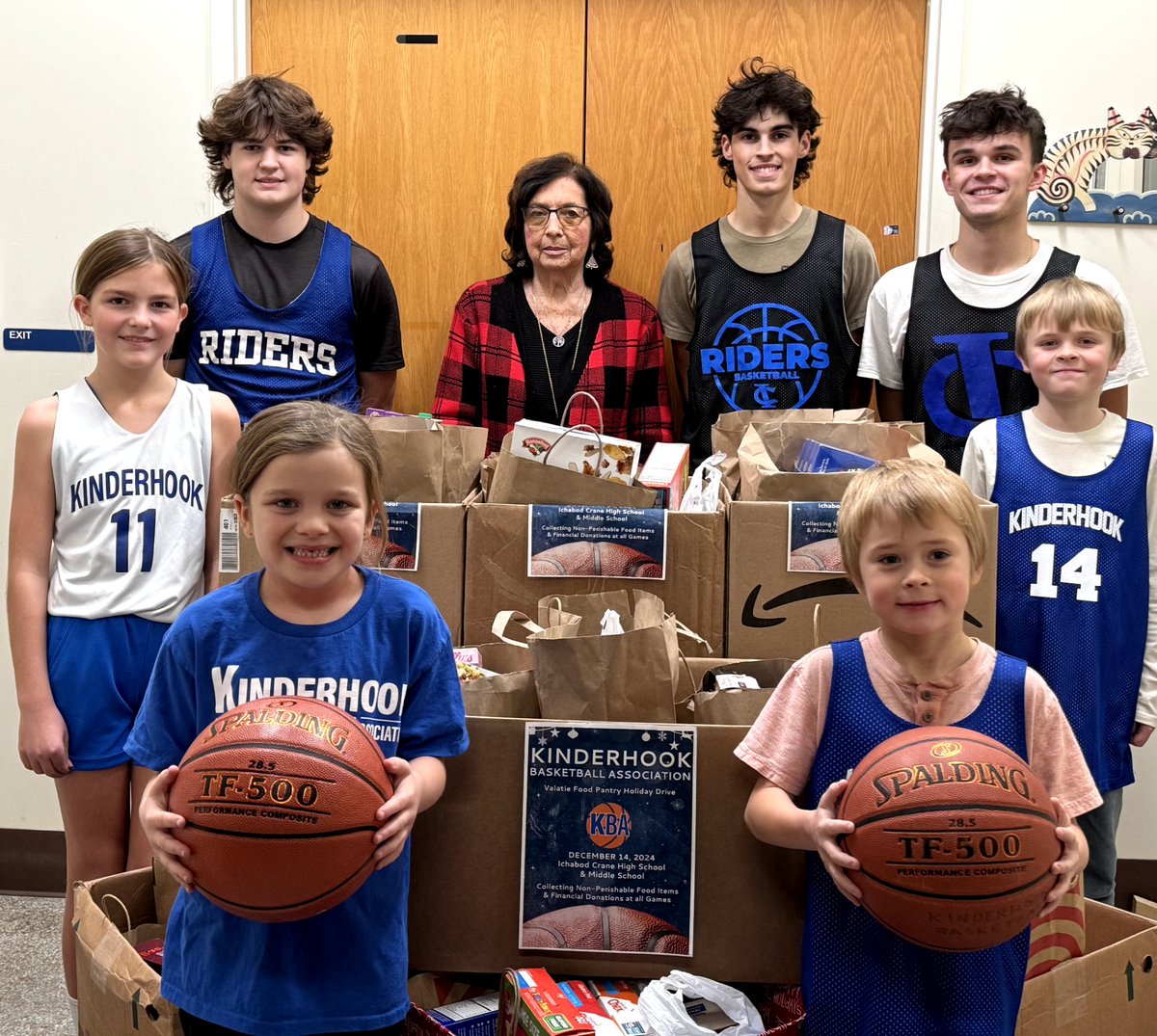 Along with <a href="/IC_Riders/">Ichabod Crane Riders</a> Boys Basketball &amp; the support of our KBA community, we proudly donated seven large boxes of food &amp; $500 to the Valatie Food Pantry to assist families in need this holiday season. Thanks to everyone who contributed to make a difference! <a href="/IchabodCraneCSD/">Ichabod Crane CSD</a>