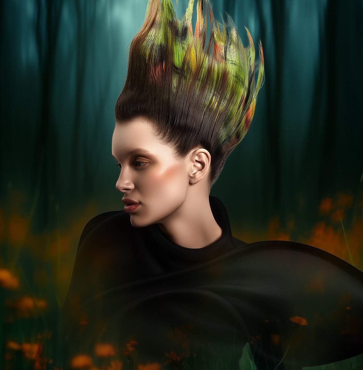 BarronsLondon's tweet image. “Her hair carries the forest’s fire!” The Wildwood Awakening 2025 Collection

Hairstyling &amp;amp; Vision: David Barron
Color: David Barron &amp;amp; Brook Lemasters
Photography: John Rawson

#keunehaircosmetics #keune #keunecolor #keunenamerica #barronslondonsalon #creativecolor