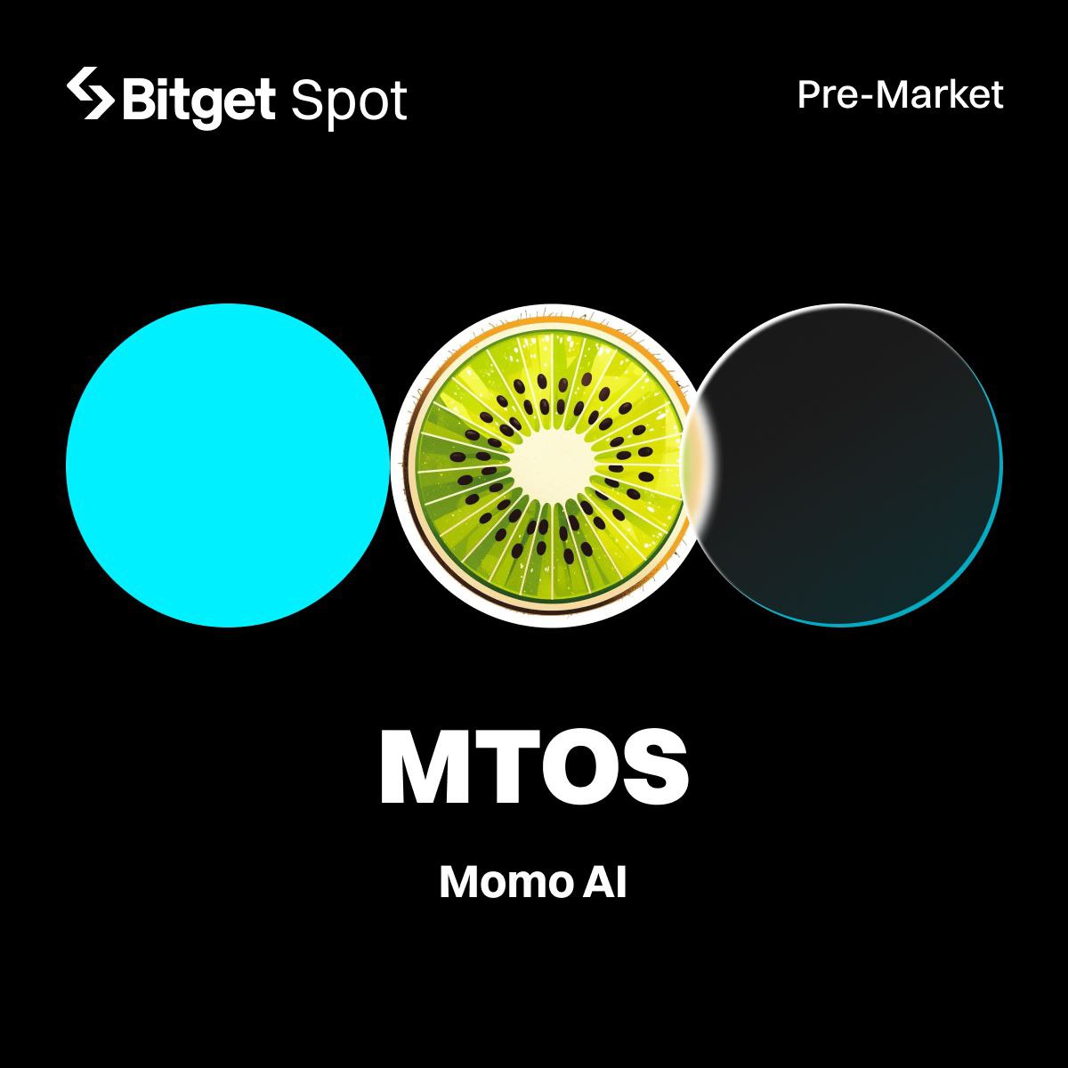 SimonMonkam's tweet image. Bitget vient de lancer Momo AI(MTOS) sur Pré-Marché ce 27 décembre 2024. Saisissez l&apos;opportunité pour trader cette cryptomonnaie à l&apos;avance avant sa disponibilité pour le trading au comptant sur la plateforme. #MTOSlistBitget