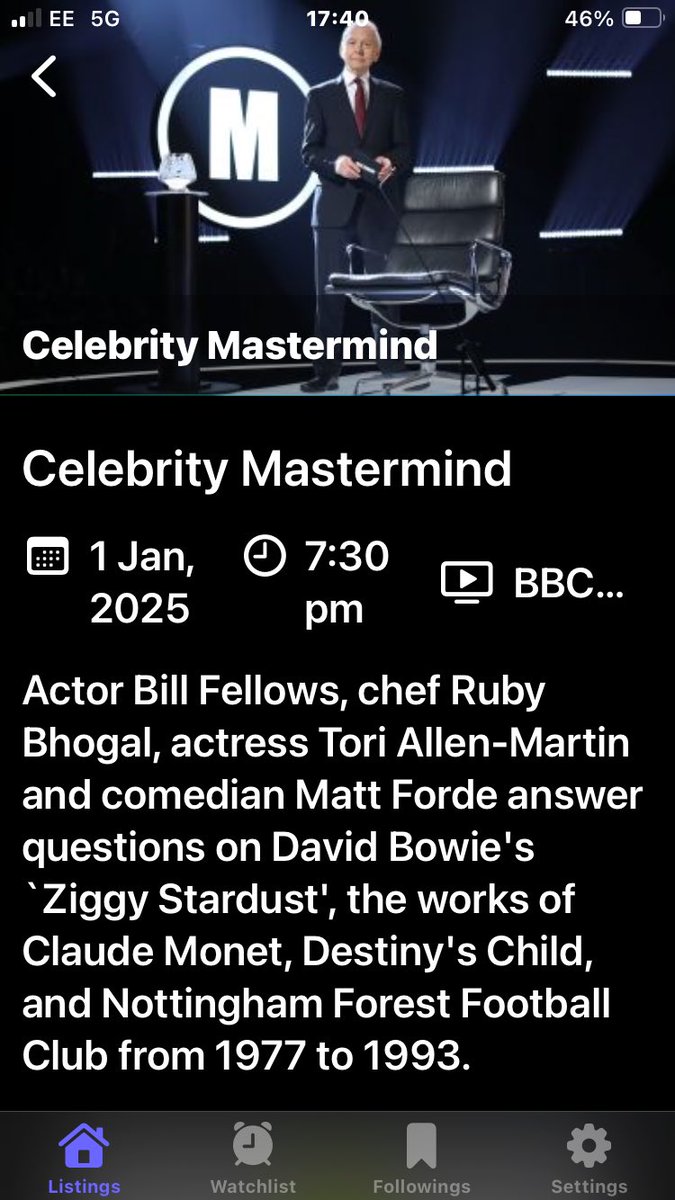 billfellows12's tweet image. New Year’s night BBC2