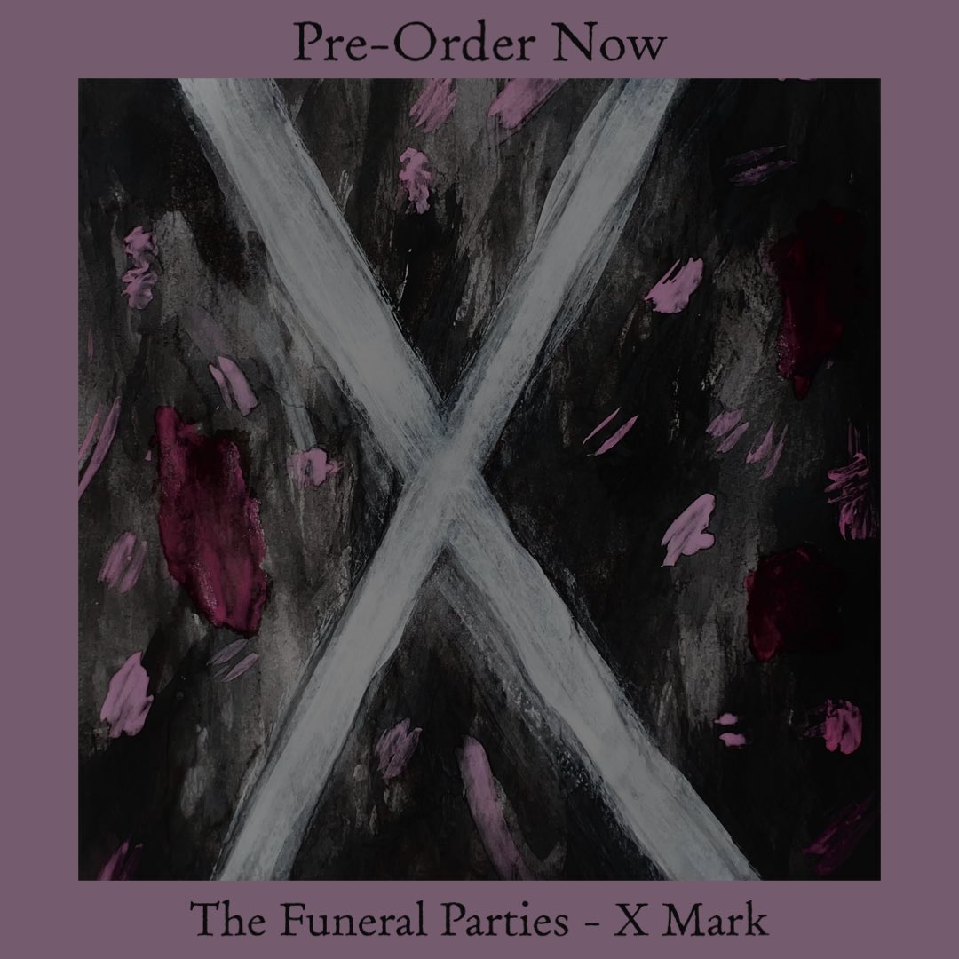 BLADE__RECORDS's tweet image. Pre-Order the new two-track single
Out Tomorrow 
The Funeral Parties - X Mark
Blade Records - 167
link in bio
#depressivefolk  #laredo  #diycassette #bladerecords #cassetteculture #slowcore #folk #minimalism #minimal #goth #lofi #softrock #bedroompop