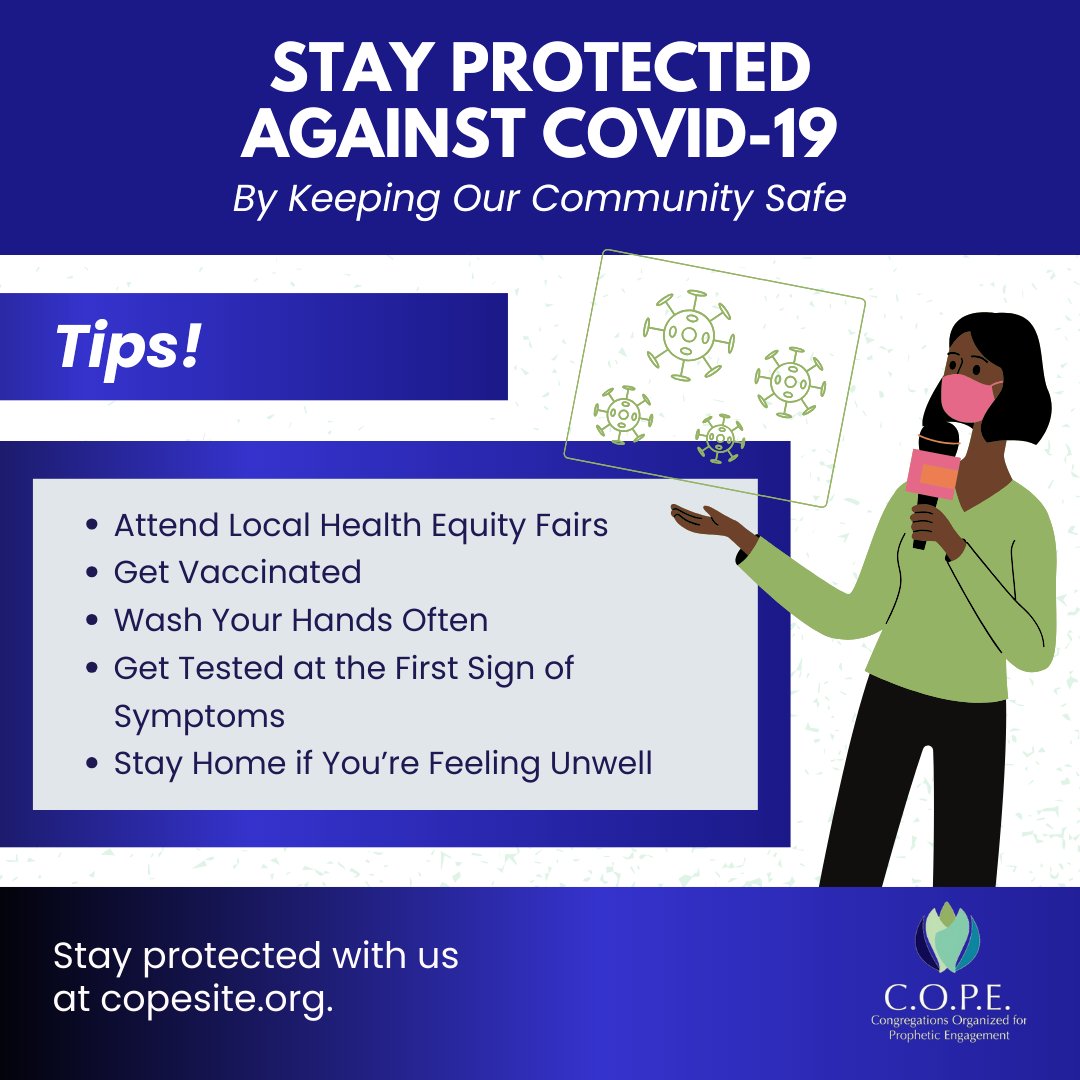 This holiday season protect yourself, your family, and our community by getting the COVID-19 vaccine. When we care for our health, we’re building strength, resilience, and a brighter future for us all. 💙

Visit copesite.org to learn more.

#HealthEquity #COPE