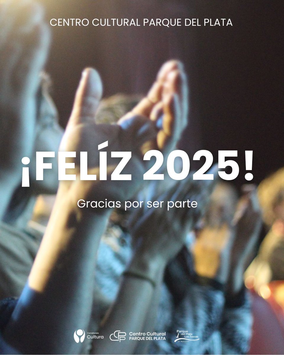 Cuando trabajas con un gran equipo haciendo lo que más te gusta, la satisfacción está todos los días en cada detalle. 
¡GRACIAS por tanto 2024!
#CentroCulturalParquedelPlata <a href="/CanelonesCultur/">Canelones Cultura</a> 👏🏻👏🏻