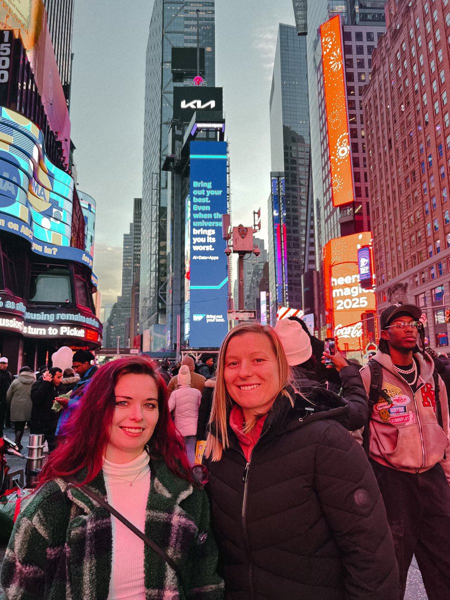 Happy Holidays from Times Square! #nyc